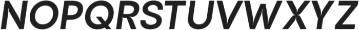 TBJ Endgraph Trapline Medium Italic otf (500) Font UPPERCASE