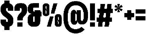 TBJ Gobank Bold otf (700) Font OTHER CHARS