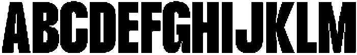 TBJ Gobank Bold otf (700) Font UPPERCASE