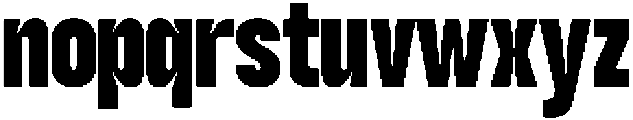 TBJ Gobank Bold otf (700) Font LOWERCASE