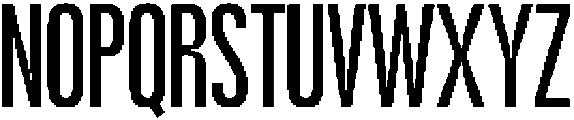 TBJ Gobank Light otf (300) Font UPPERCASE