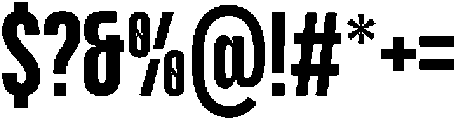 TBJ Gobank Medium otf (500) Font OTHER CHARS
