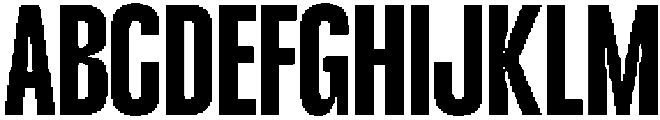TBJ Gobank Medium otf (500) Font UPPERCASE