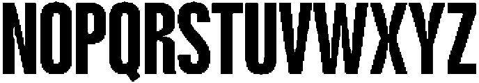 TBJ Gobank Medium otf (500) Font UPPERCASE