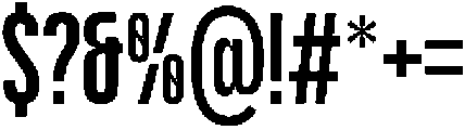 TBJ Gobank Regular otf (400) Font OTHER CHARS