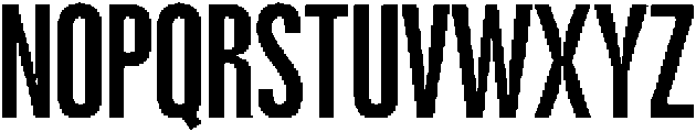 TBJ Gobank Regular otf (400) Font UPPERCASE