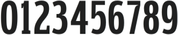 TBJ Goslap Display Condensed Regular otf (400) Font OTHER CHARS