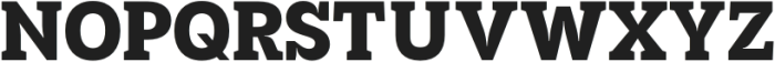 TBJ Goslap Display Normal Extra Bold otf (400) Font UPPERCASE