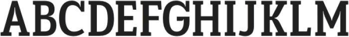 TBJ Goslap Display Semi Condensed Regular otf (400) Font