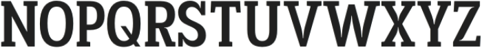 TBJ Goslap Display Semi Condensed Regular otf (400) Font UPPERCASE