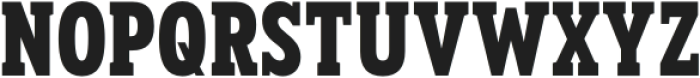 TBJ Goslap Text Condensed Bold otf (700) Font UPPERCASE