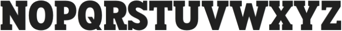 TBJ Goslap Text Semi Condensed Extra Bold otf (700) Font UPPERCASE