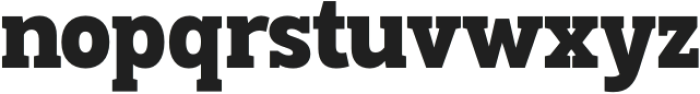 TBJ Goslap Text Semi Condensed Extra Bold otf (700) Font LOWERCASE