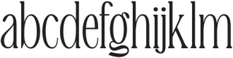 TBJ Malta Light otf (300) Font LOWERCASE