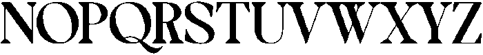 TBJ One of a kind Sharp Regular otf (400) Font UPPERCASE