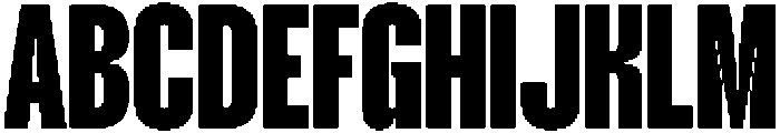 TBJ margin condensed Bold otf (700) Font UPPERCASE