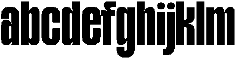 TBJ margin condensed Bold otf (700) FONT