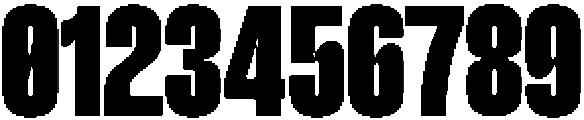 TBJ margin condensed Extra Bold otf (700) Font OTHER CHARS