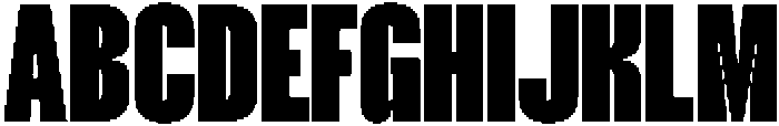 TBJ margin condensed Extra Bold otf (700) Font UPPERCASE