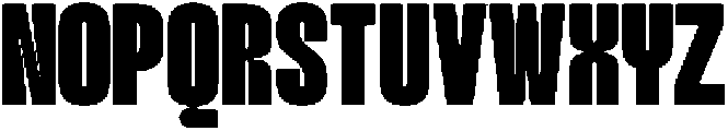 TBJ margin condensed Extra Bold otf (700) Font UPPERCASE