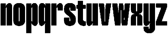 TBJ margin condensed Extra Bold otf (700) Font LOWERCASE