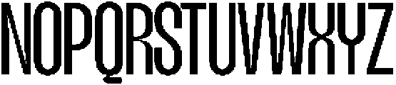 TBJ margin condensed Light otf (300) Font UPPERCASE