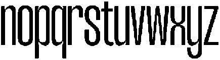TBJ margin condensed Light otf (300) Font LOWERCASE