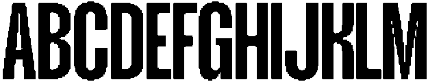TBJ margin condensed Medium otf (500) Font UPPERCASE