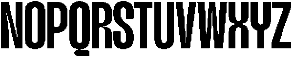 TBJ margin condensed Medium otf (500) Font UPPERCASE