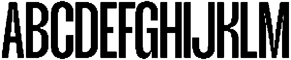 TBJ margin condensed Regular otf (400) Font UPPERCASE