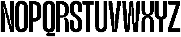 TBJ margin condensed Regular otf (400) Font UPPERCASE