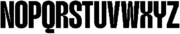 TBJ margin condensed Semi Bold otf (600) Font UPPERCASE
