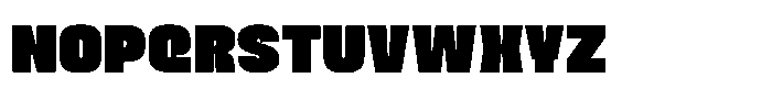 TBJ Dogmu Beast Font UPPERCASE
