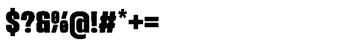 TBJ Dogmu Dense Font OTHER CHARS