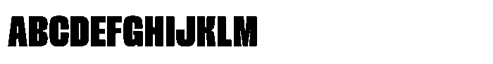TBJ Dogmu Dense Font UPPERCASE