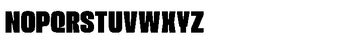 TBJ Dogmu Dense Font UPPERCASE