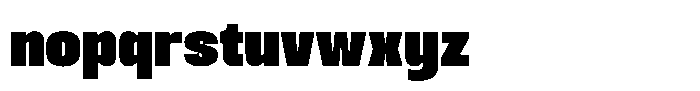 TBJ Dogmu Fat Font LOWERCASE