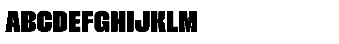TBJ Dogmu Thick Font UPPERCASE