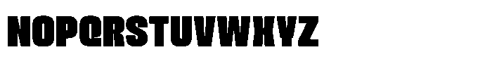 TBJ Dogmu Thick Font UPPERCASE