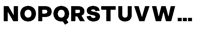 TBJ Elvaro Extra Bold Font UPPERCASE