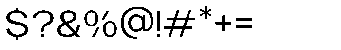 TBJ Elvaro Light Font OTHER CHARS