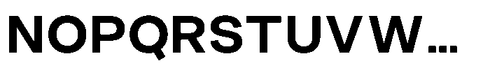 TBJ Elvaro Semi Bold Font UPPERCASE