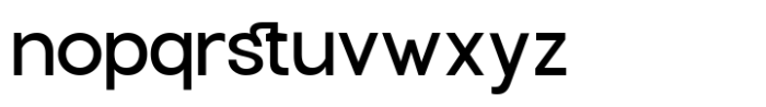 TBJ Endgraph 8 Sans Family Regular Font LOWERCASE
