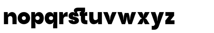 TBJ Endgraph Essential & Trapline Trapline Extra Bold Font LOWERCASE