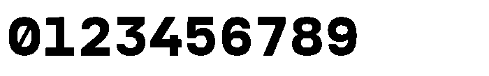 TBJ Felium Mono Bold Font OTHER CHARS