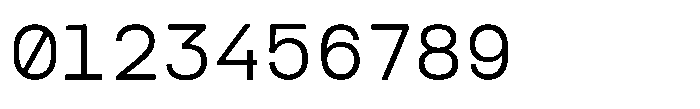 TBJ Felium Mono Light Font OTHER CHARS