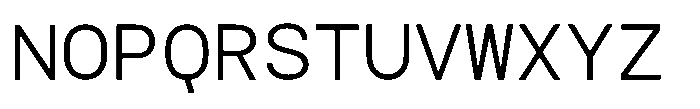TBJ Felium Mono Light Font UPPERCASE