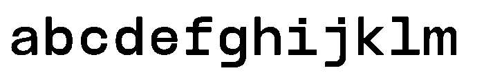 TBJ Felium Mono Medium FONT