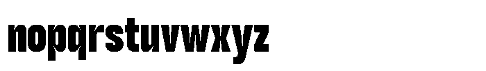 TBJ Gobank Bold Font LOWERCASE