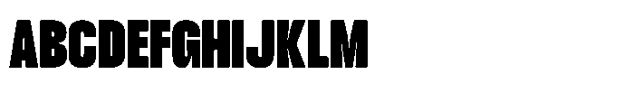 TBJ Gobank Extra Bold Font UPPERCASE